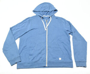 Marine Layer Afternoon Hoodie Womens XL Faded Navy Long Sleeve Full-ZIp Soft